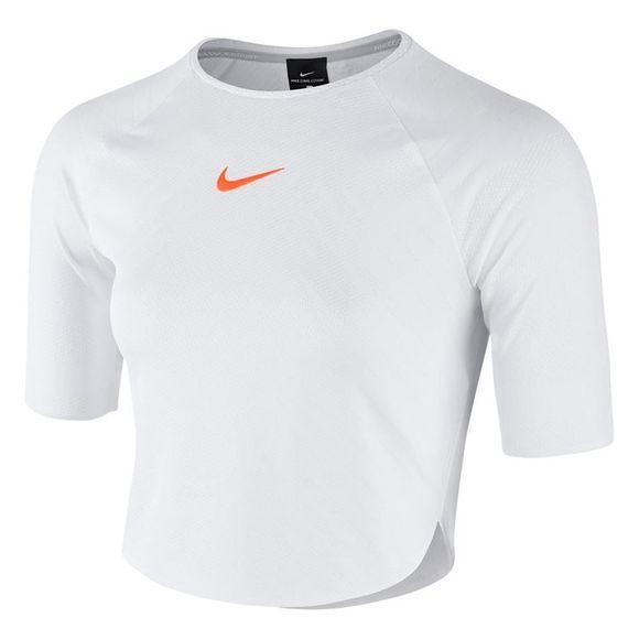 NEW Womens XL NIKE Premier Zonal Cooling Top Eugenie Bouchard 2017 836144-100 Wh - Picture 3 of 3